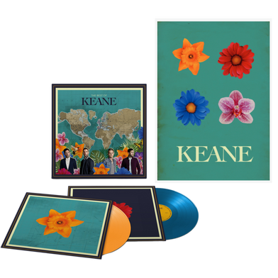 The Best Of Keane: Exclusive Blue & Orange Vinyl 2LP + Poster