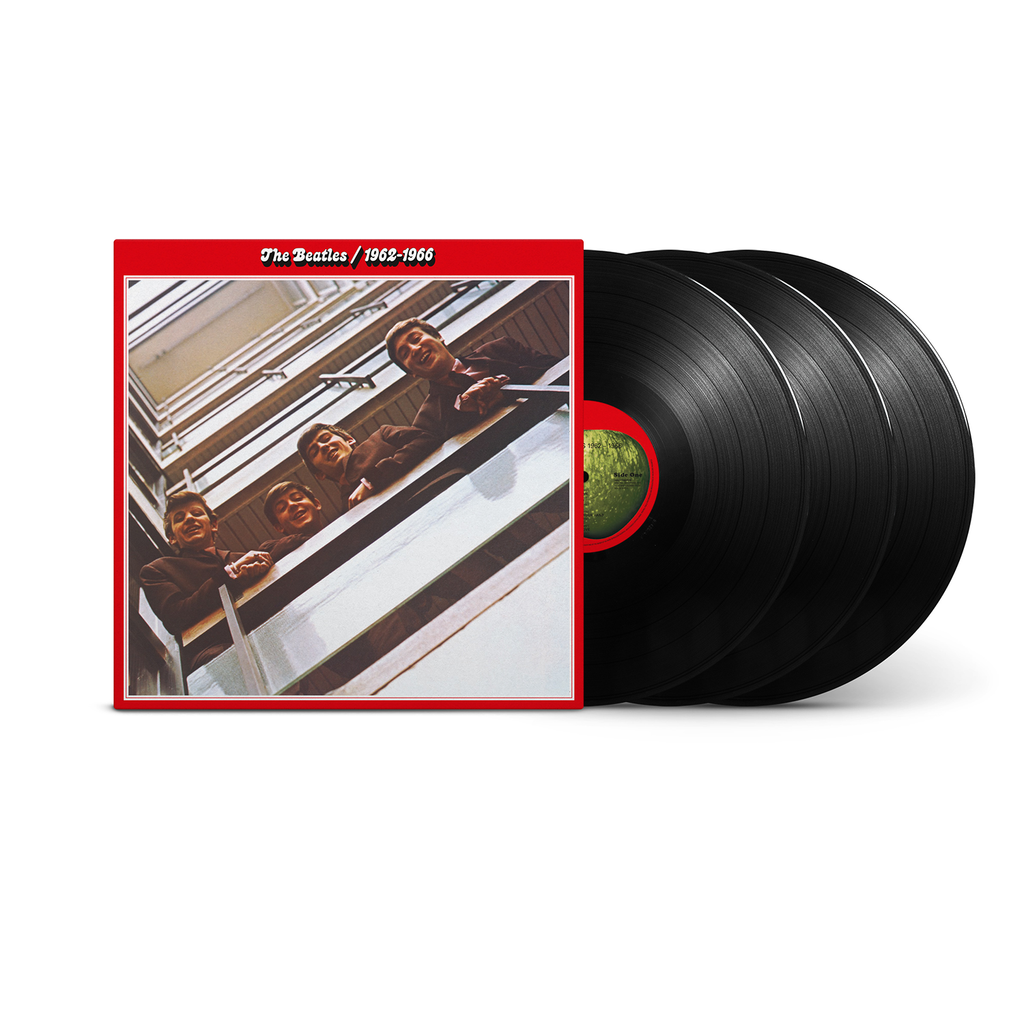 The Beatles 1962–1966 (2023 Edition) : 3LP Red Album (Black Vinyl)