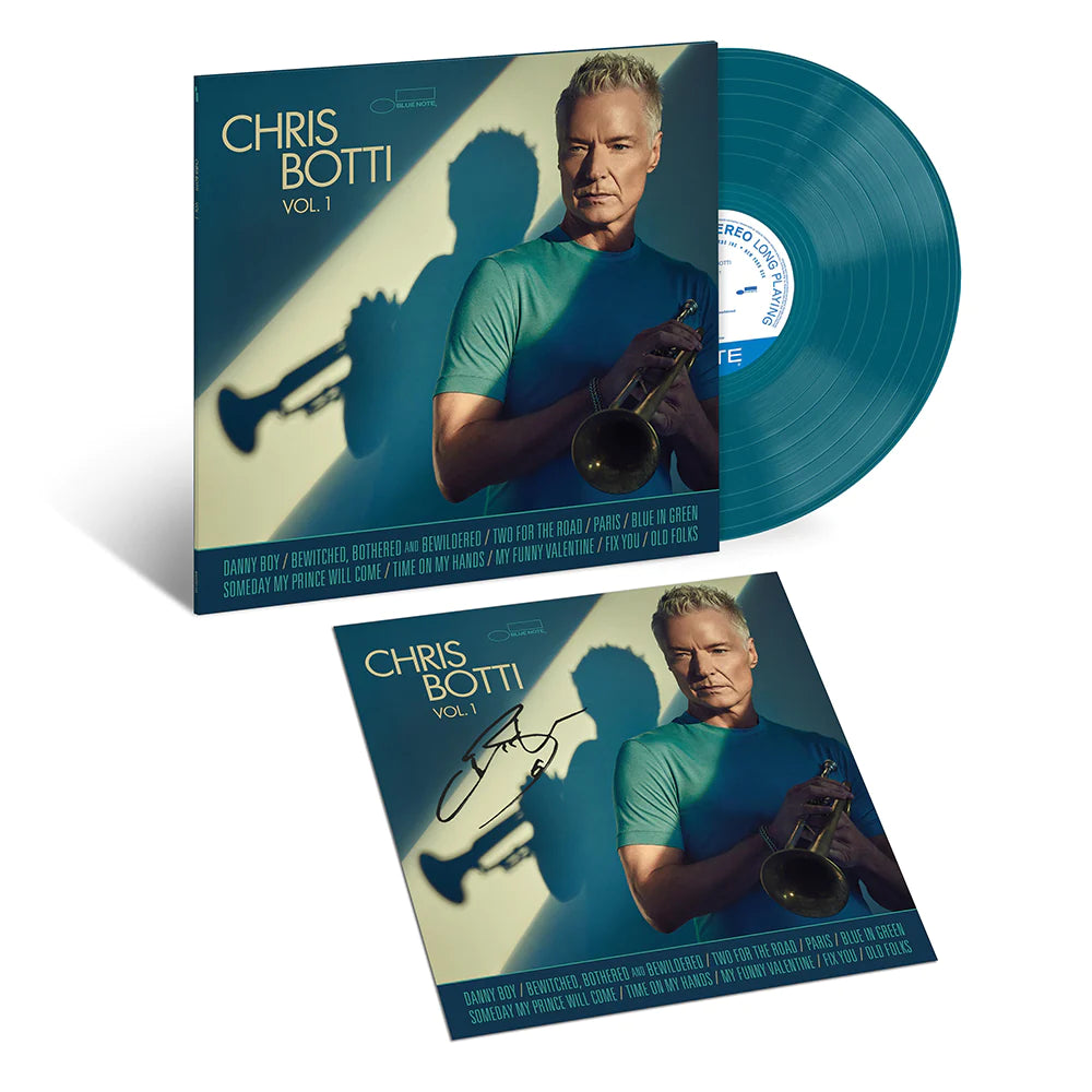 Chris Botti - Vol. 1 (Blue Vinyl) + Limited Edition Signed Art Card
