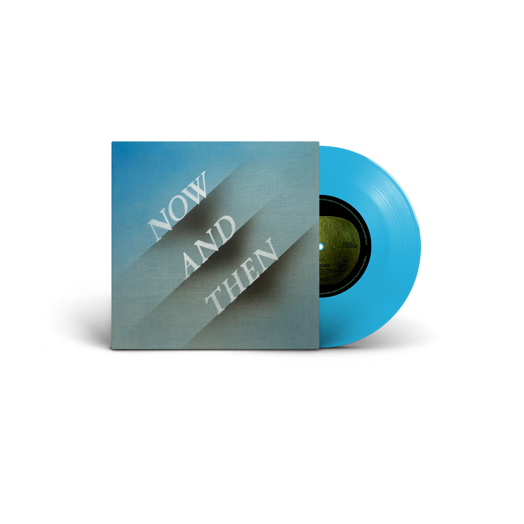 "Now And Then" Blue 7 inch