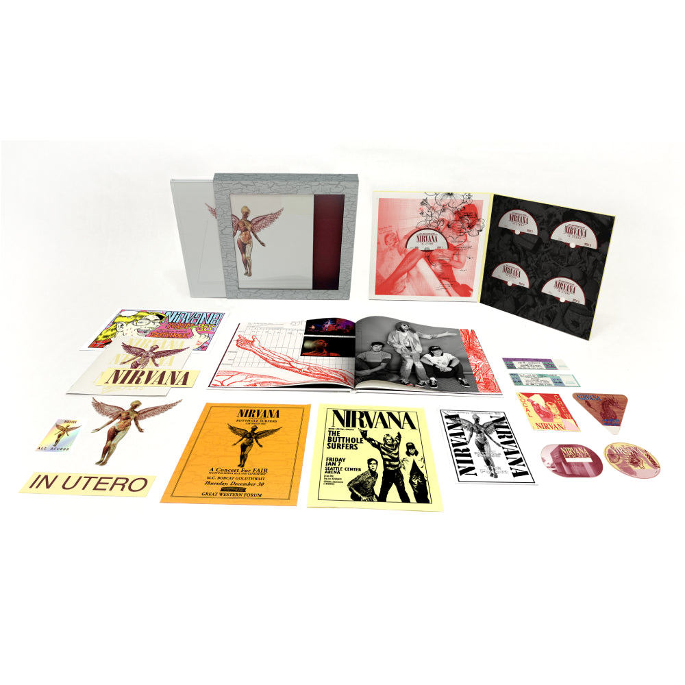 Nirvana - In Utero (5CD Super Deluxe) – uDiscover Music Canada