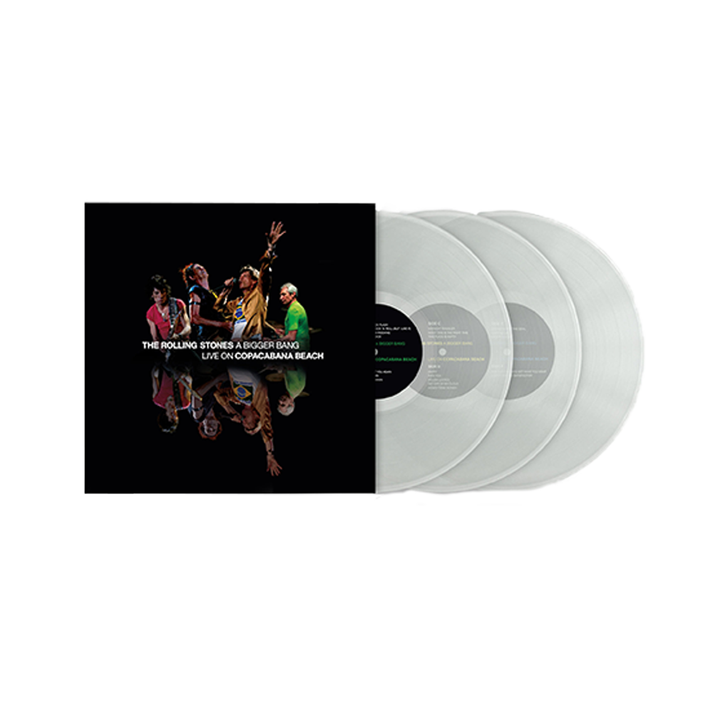 The Rolling Stones: A Bigger Bang Live On Copacabana Beach (Clear 3LP)