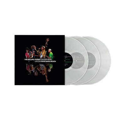 The Rolling Stones: A Bigger Bang Live On Copacabana Beach (Clear 3LP)