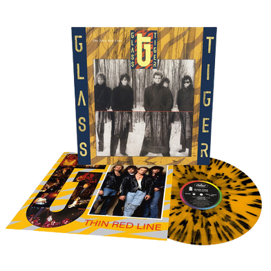 Glass Tiger: The Thin Red Line (Tiger Striped Vinyl)