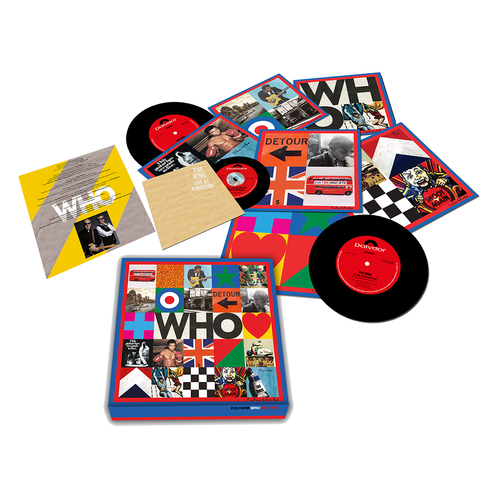 The Who + Live At Kingston 7 X 7" Singles